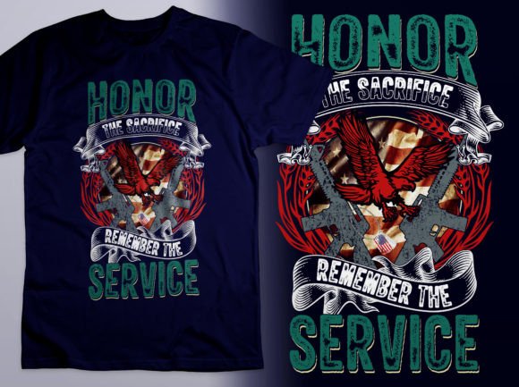 American Veteran Graphic T-shirt Design: Bold, Patriotic Visuals