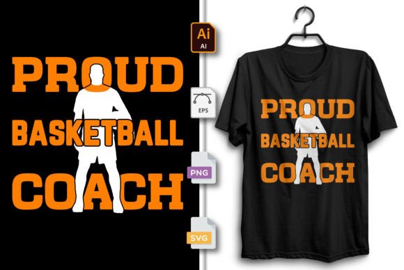 Basketball T-shirt Design Graphic: Courtside Creativity