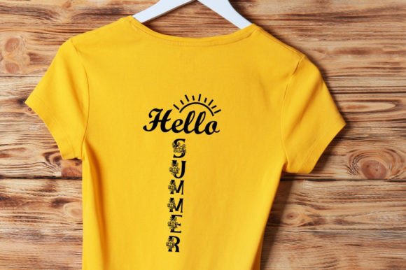 Embrace the Season: Hello Summer Beautiful Graphic Design