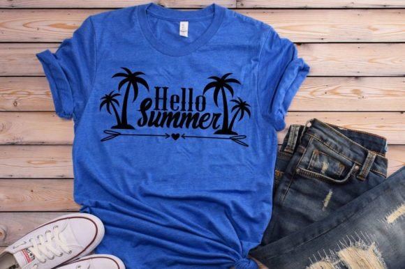 Embrace the Season: The Hello Summer - SVG GRAPHIC DESIGN