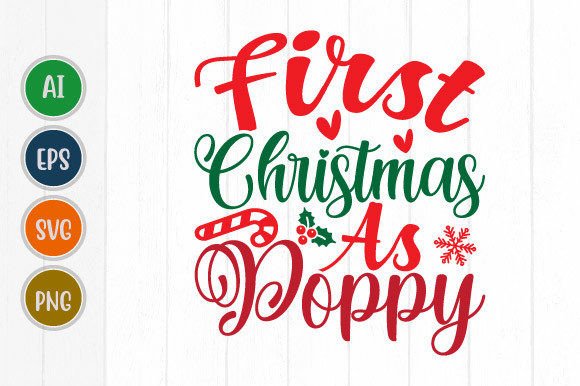 First Christmas As Poppy: A Festive Design Asset Guide