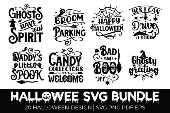 Halloween Bundle | 20 Designs Graphic: Your All-in-One Spooky Toolkit