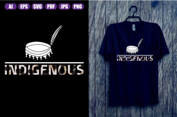 Indigenous Day Graphic T-shirt Design: A Creative Asset for Modern Projects