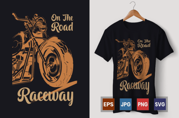 On the Road Raceway Motorcycle Graphic: A Designer's Take